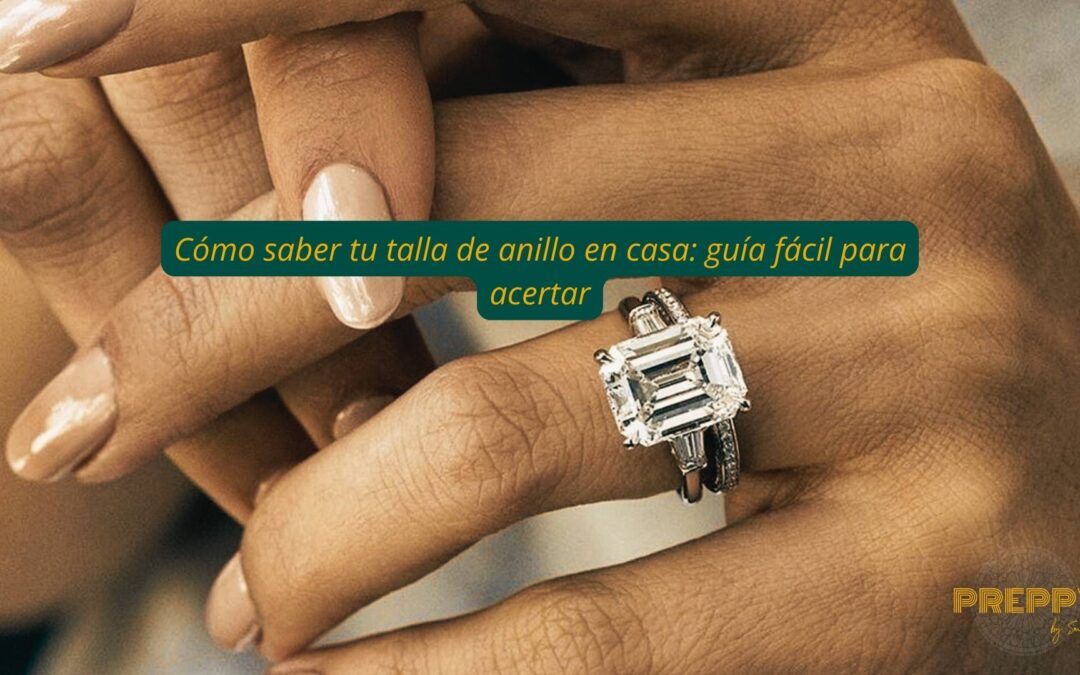 como encontrar la medida de anillo para mi dedo